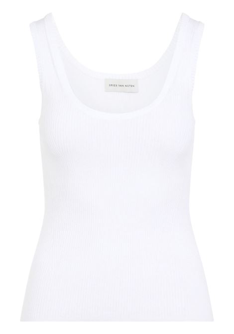 Canotta topaz in bianco Dries van noten - donna DRIES VAN NOTEN | 2510112041702001